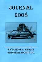 Front cover of the 2008 Riverstone Journal