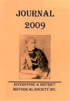 Front cover of the 2009 Riverstone Journal