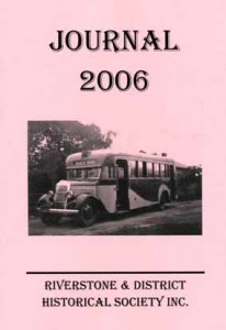 2006 Riverstone Journal Front Page