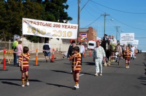 Historical Society leads parade Historical Society leads parade