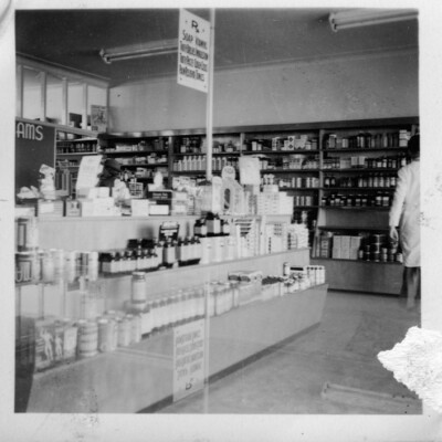 Inside Chemist Williams 2nd shop in Garfield Road